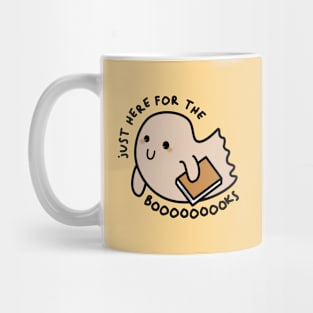 just here for the booooks Mug